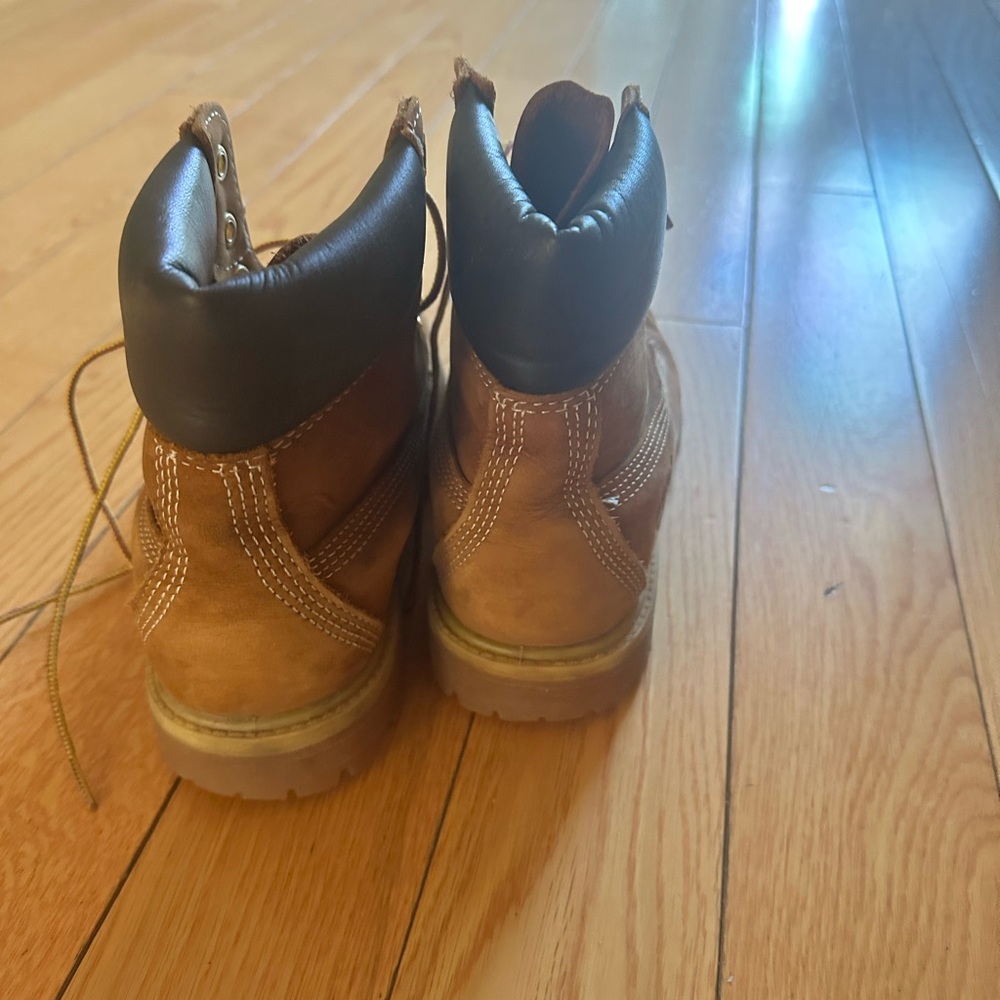 Timberland Brown Leather Boots - Picture 3 of 4